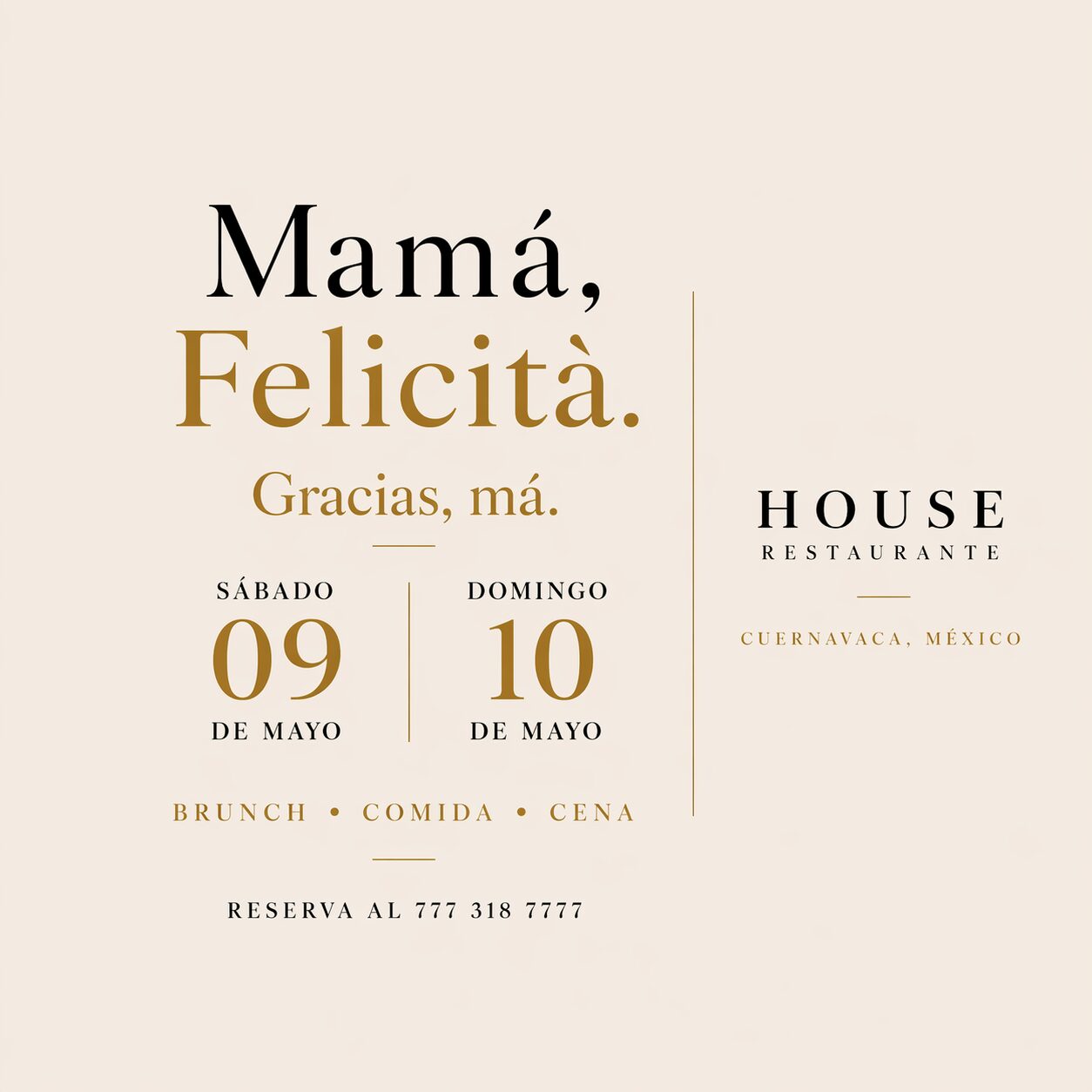 Las Casas B+B Hotel | Mother's Day 2021