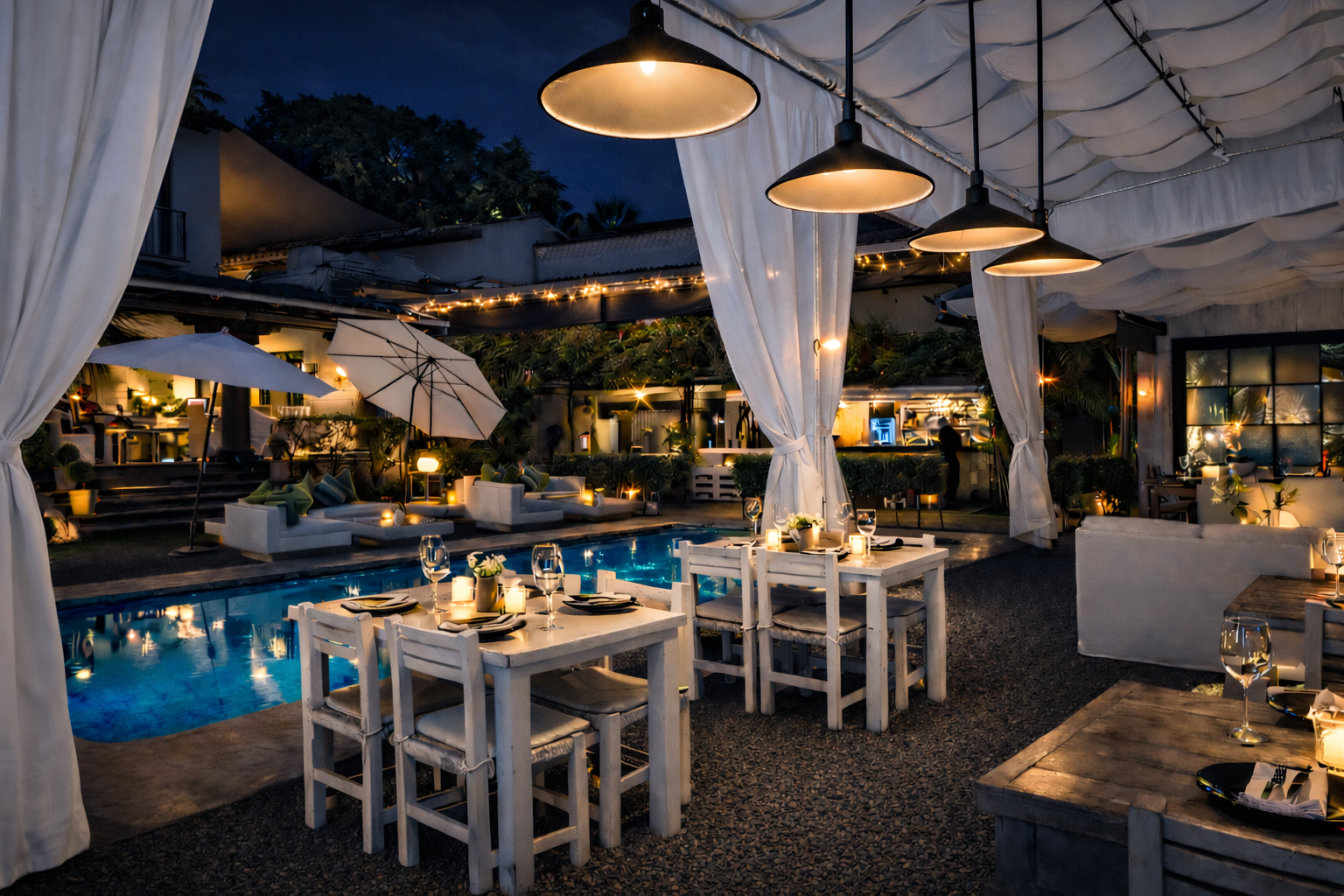 HOUSE Restaurante · Restaurante jardín frente al Palacio de Cortés en Cuernavaca Centro Histórico